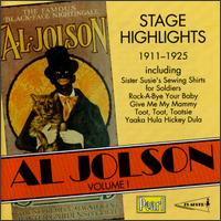 Al Jolson, Vol. 1: Stage Highlights 1911-1925 von Al Jolson