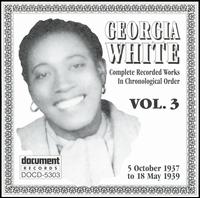 Complete Recorded Works, Vol. 3 (1937-39) von Georgia White