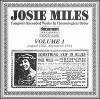 Complete Recorded Works, Vol. 1 (1922-1924) von Josie Miles