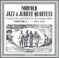 Complete Recorded Works, Vol. 1 (1923-1926) von Norfolk Jazz & Jubilee Quartets