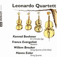 Konrad Boehmer/Franco Evangelisti/Willem Breuker/Hanns Eisler von Leonardo Quartett