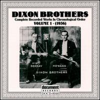 Dixon Brothers, Vol. 1: 1936 von The Dixon Brothers