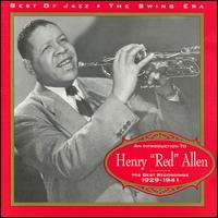 His Best Recordings 1929-1941 von Henry "Red" Allen