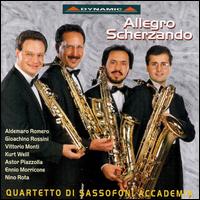 Allegro Scherzando von Quartetto di Sassofoni Accademia