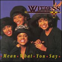 Mean What You Say von Witness