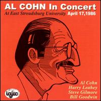 In Concert April 17, 1986 von Al Cohn