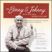 To Benny and Johnny with Love from Herb Geller von Herb Geller