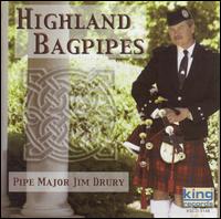 Pipe Major Jim Drury von Highland Bagpipes