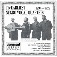 Earliest Negro Vocal Quartets (1894-1928) von Various Artists