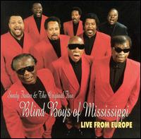 Live from Europe von The Five Blind Boys of Mississippi