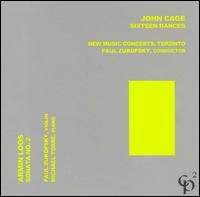 John Cage: Sixteen Dances; Armin Loos: Sonata No. 2 von Paul Zukofsky