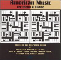 American Music for Violin & Piano von Nevelson Duo