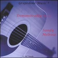 Demonstrably So .... von Sandy Melrose