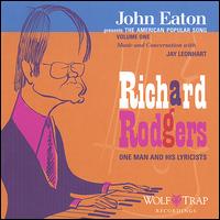 American Popular Song Richard Rodgers: One Man and His Lyricists von John Eaton