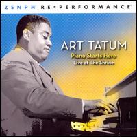 Piano Starts Here: Live at the Shrine/Zenph Re-Performance von Art Tatum