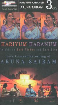 Hariyum Haranum von Aruna Sairam