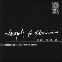 Joseph de Dominicis Songs, Vol. 1 von Gloria Cooper