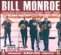 And His Bluegrass Boys 1950-1958 von Bill Monroe